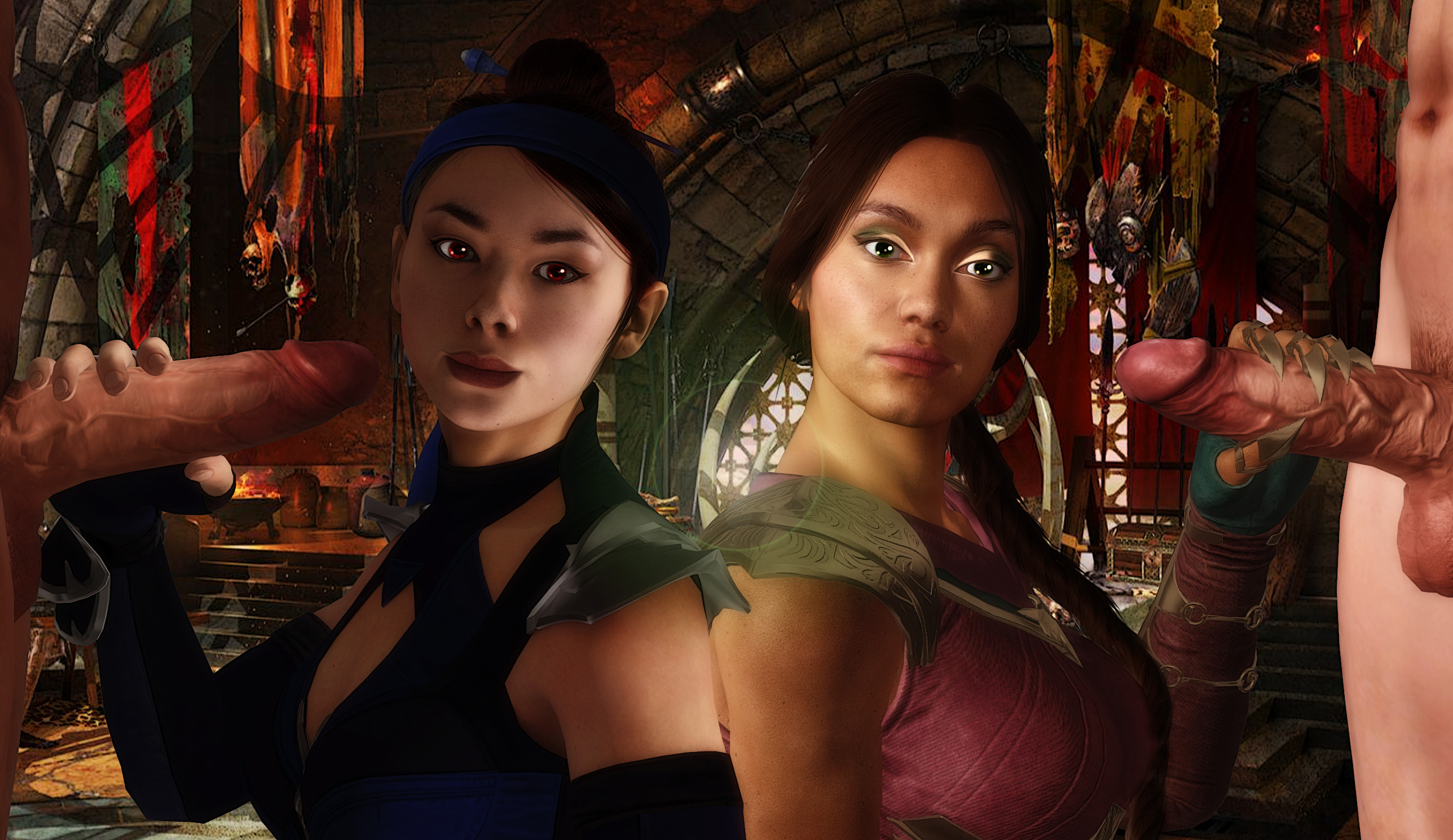 Kitana et Jade rituel